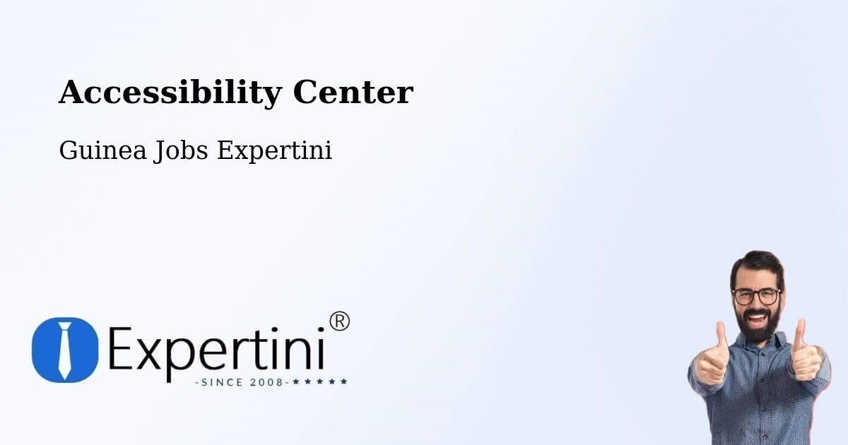 Accessibility Statement – Forécariah - Guinea Jobs Expertini