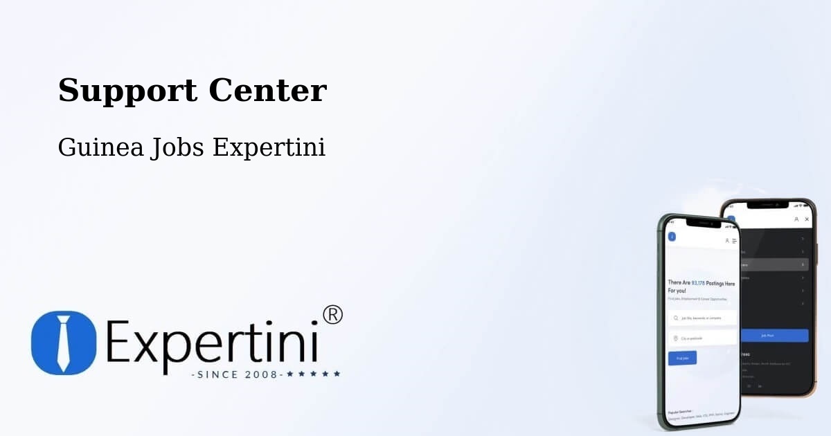 Support Services – Forécariah - Guinea Jobs Expertini